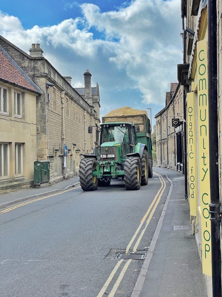 Tractor in Bruton
