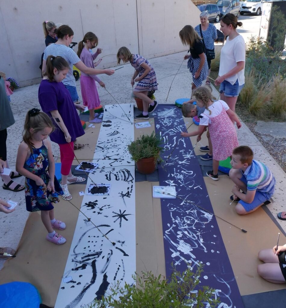 Art workshops for children at East Quay, photo by East Quay