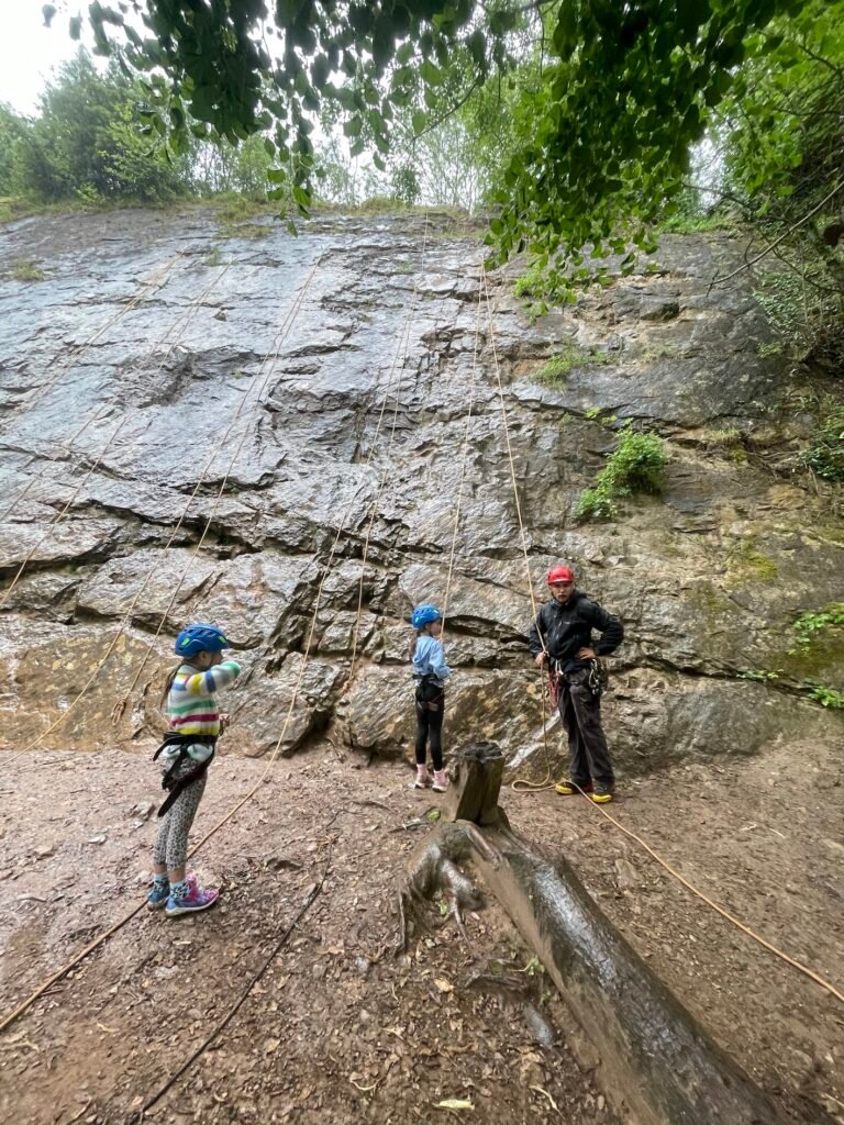 Mendip Activity Centre rock climbing