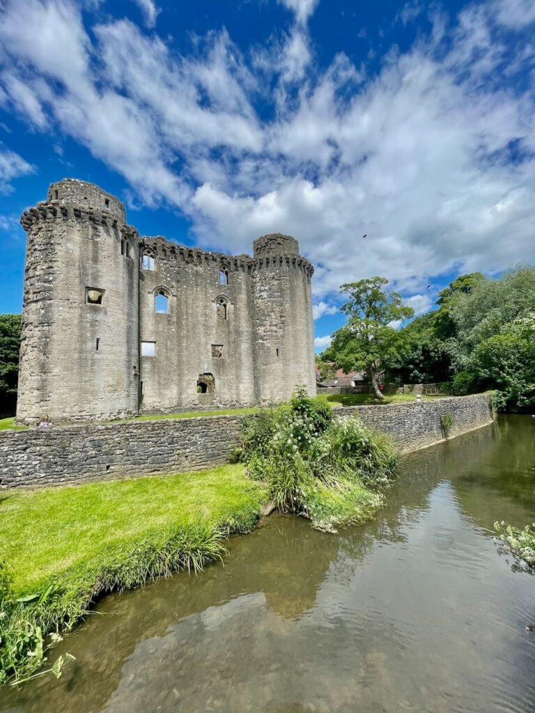 Nunney castle somerset frome moat water