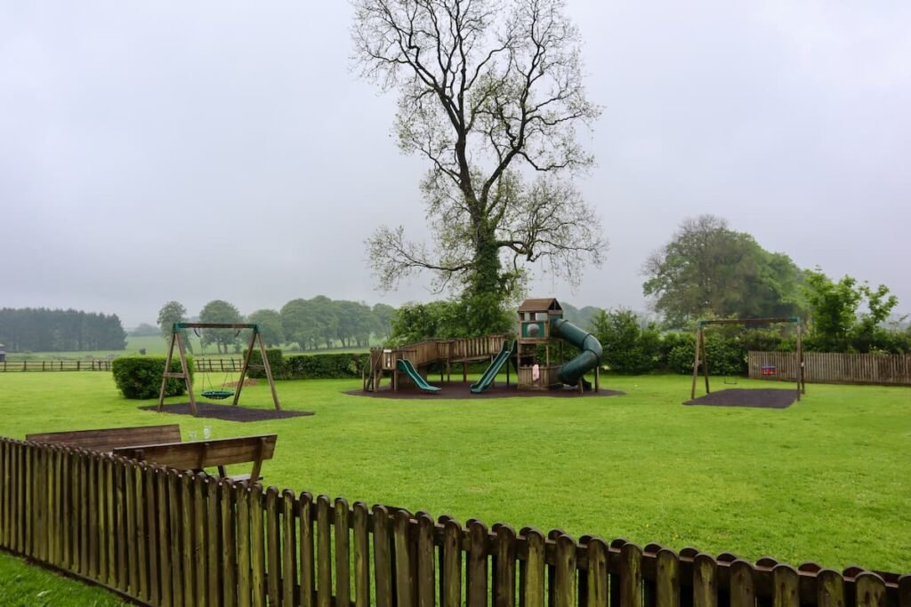 Castle of Comfort play area, East Harptree