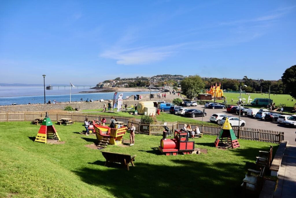 The Salthouse pub play area, Clevedon