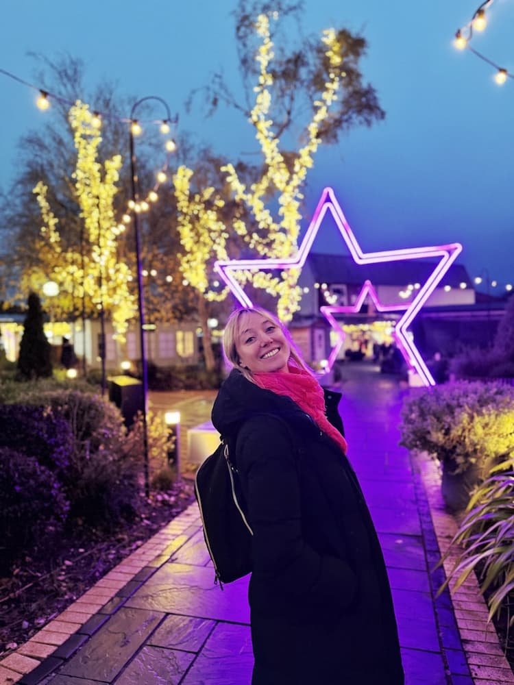 Clarks Village at Christmas