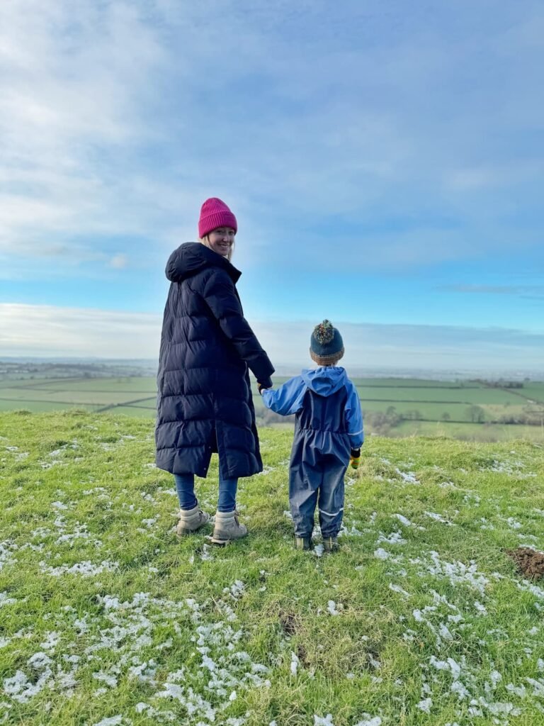 Corton Denham Ridge Walk views Somerset