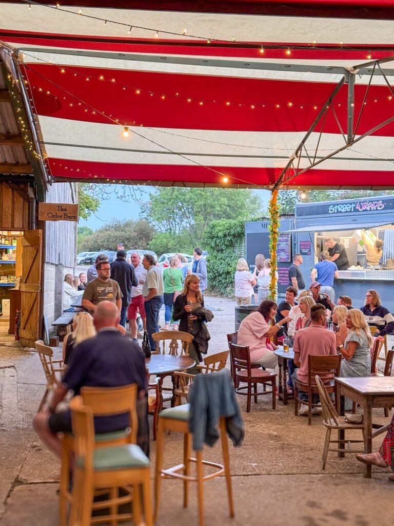 North Down Orchard Cider Farm Somerset street food