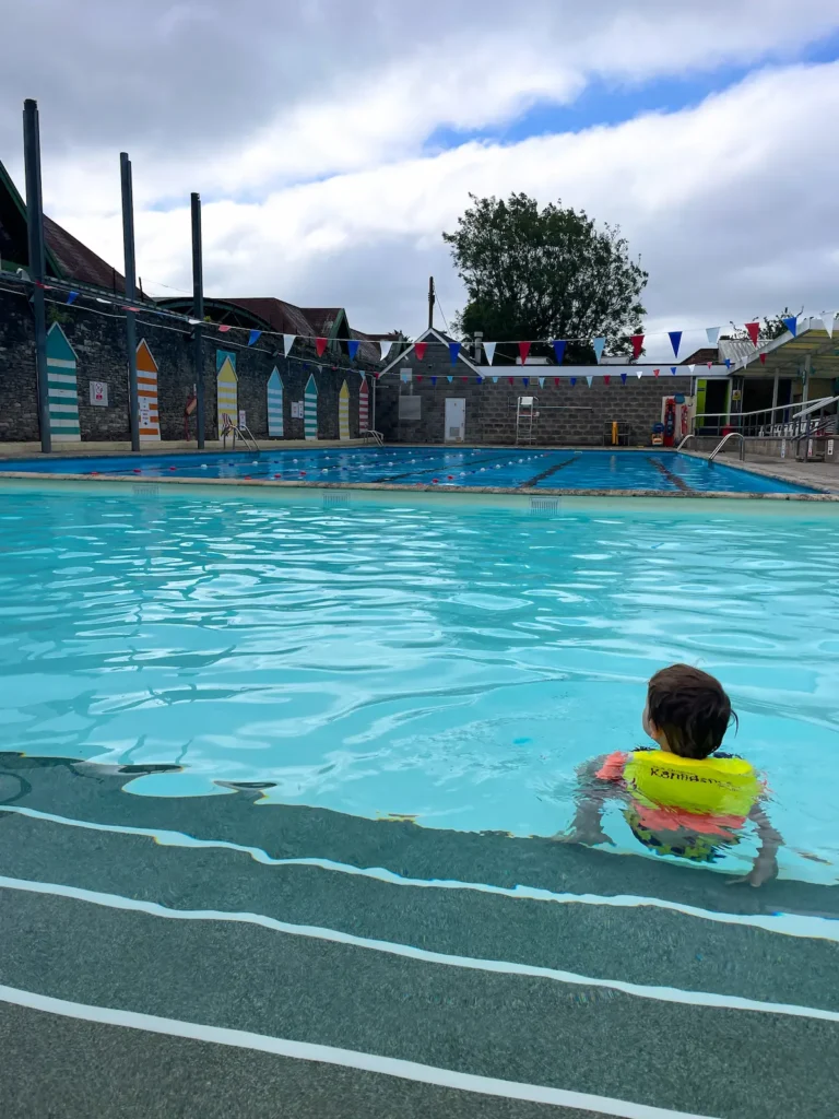 Shepton Mallet Lido swimming pool somerset