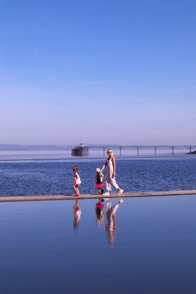 Clevedon Marine lake North Somerset