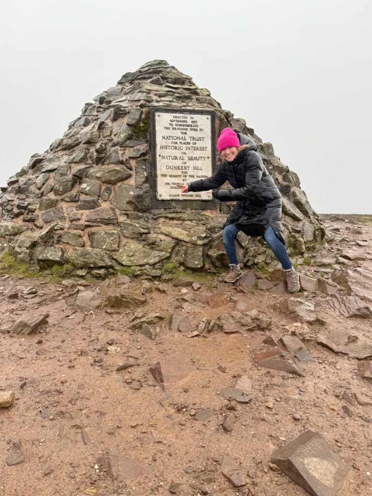 Dunkery Beacon Somerset highest point exmoor national park