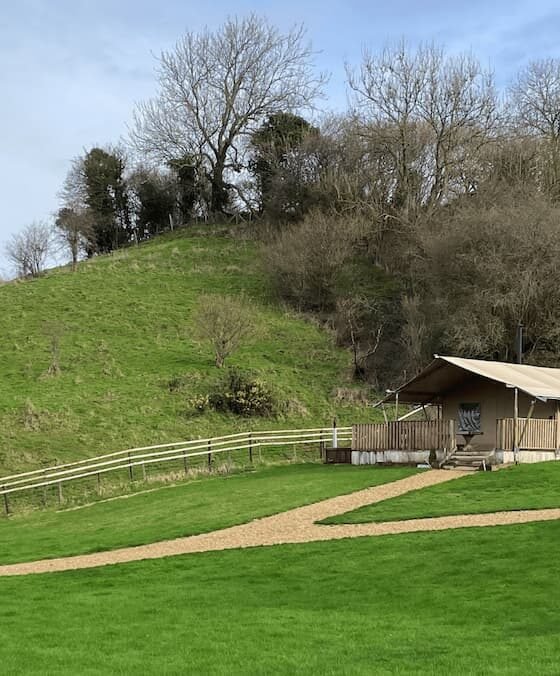 6 places to go family glamping in Somerset