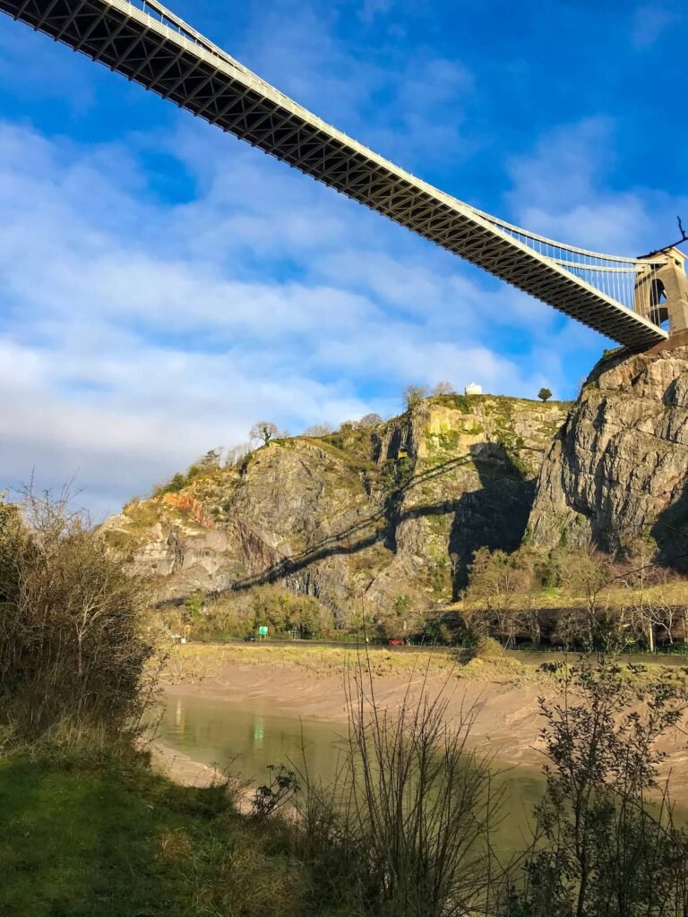 Clifton Suspension Bridge Bristol to Pill cycle path