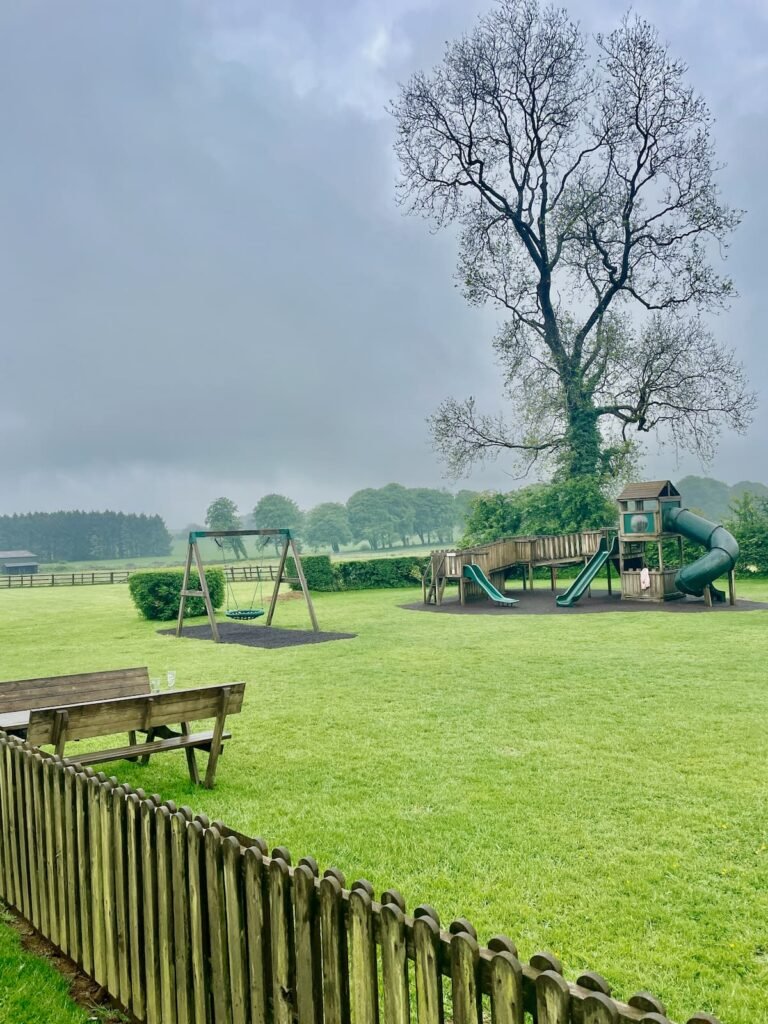 Castle of Comfort pub playground, East Harptree