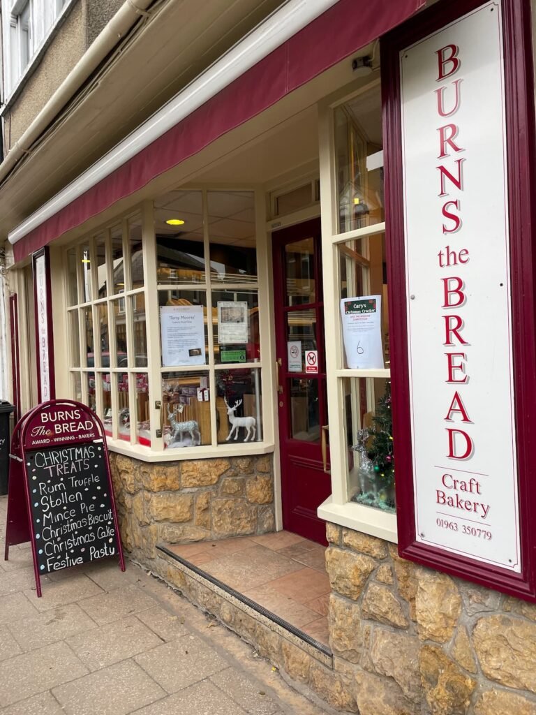 Burns the Bread bakery Castle Cary Somerset