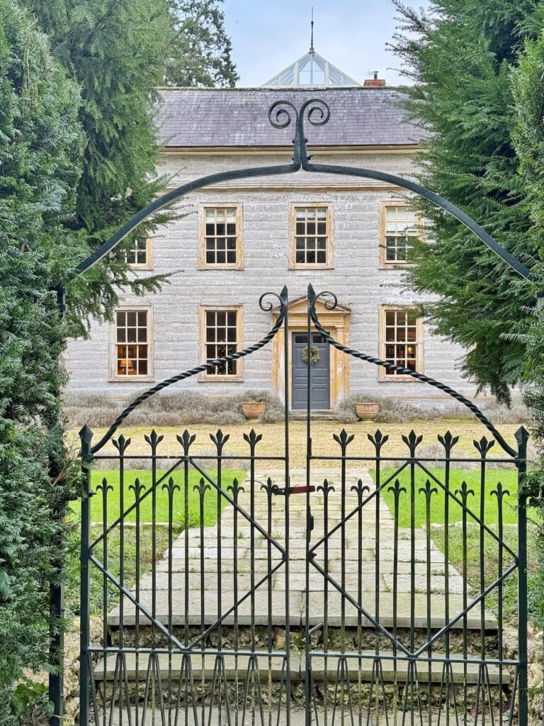 Impressive architecture in Curry Rivel, Somerset