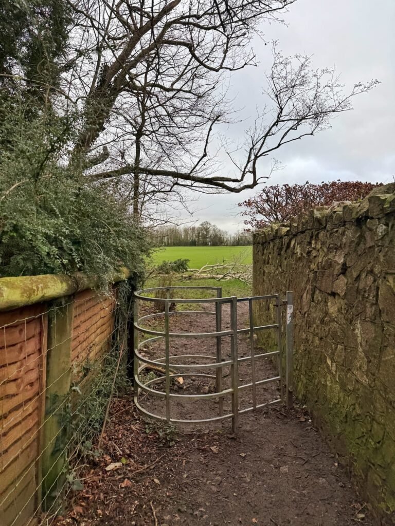 Firehouse to Burton Pynsent monument footpath