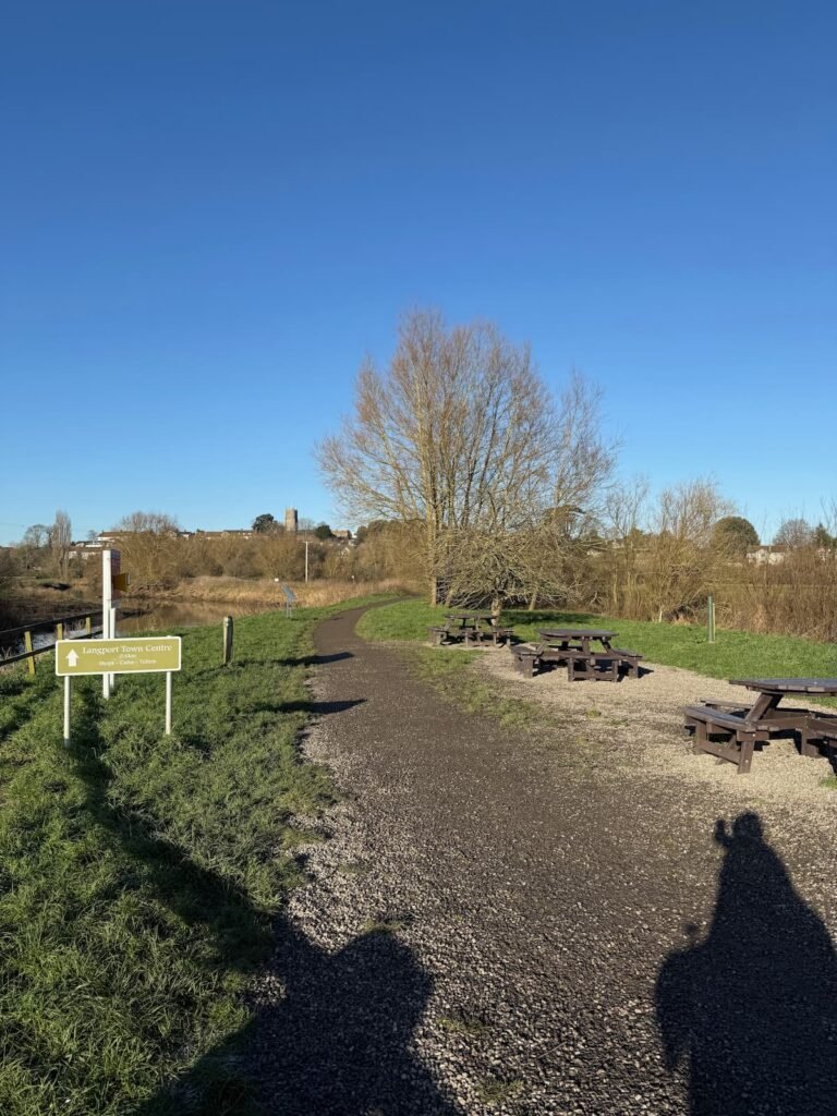 Parrett River Langport winter walk