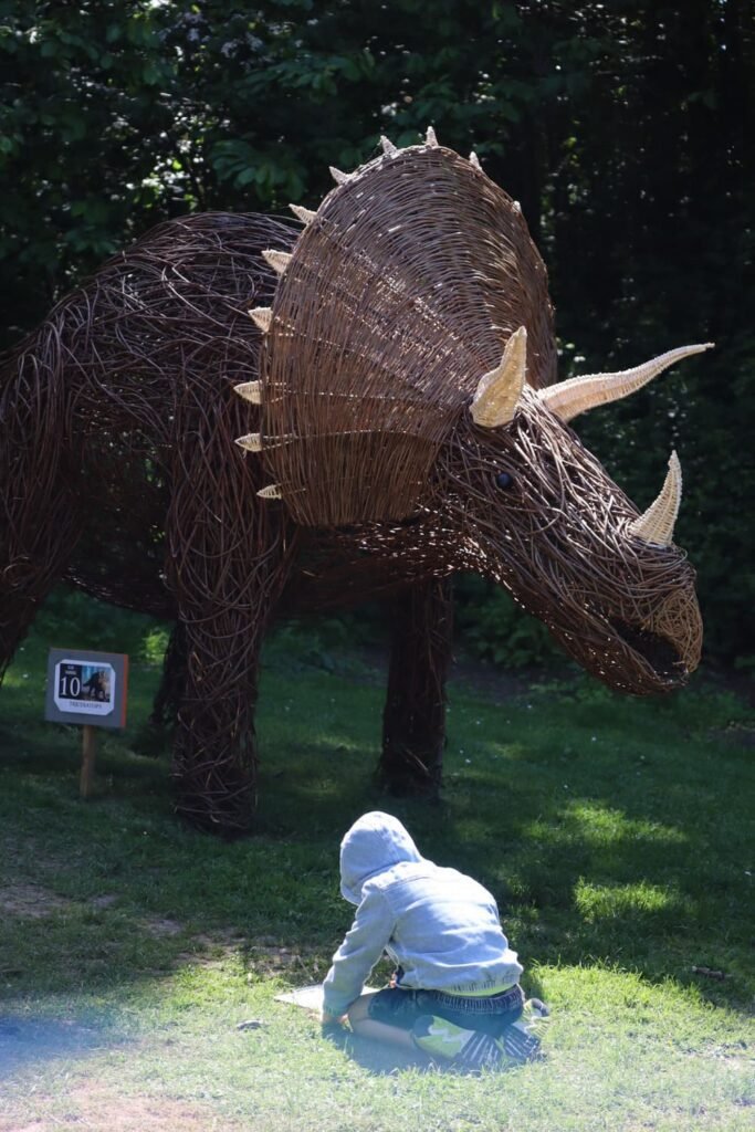Coates English Willow Dinosaur Sculpture Trail