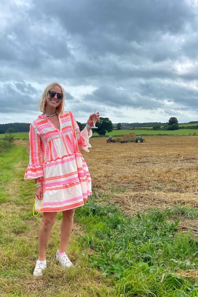 Angharad Paull Somerset fields with tractors