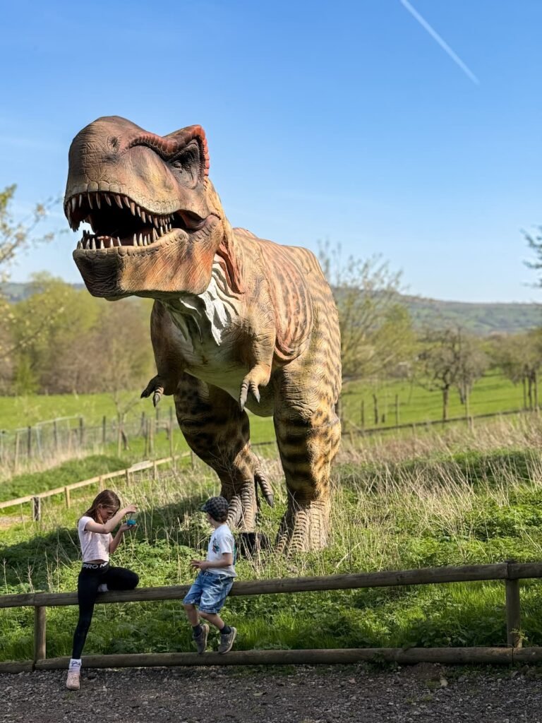 Avon Valley Adventure Park Somerset dinosaur valley