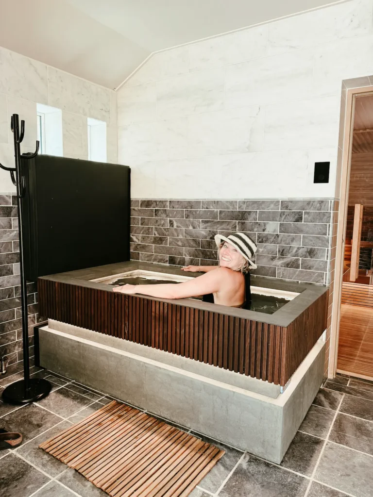 At Winterbourne south somerset estate japanese onsen ice bath