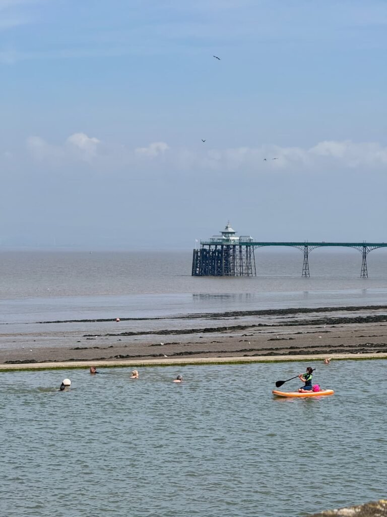 Clevedon Marine Lake North Somerset