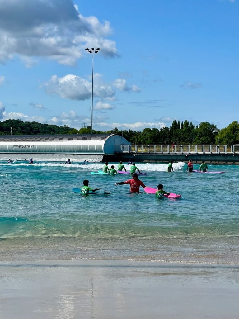 The Wave Bristol surfing lake