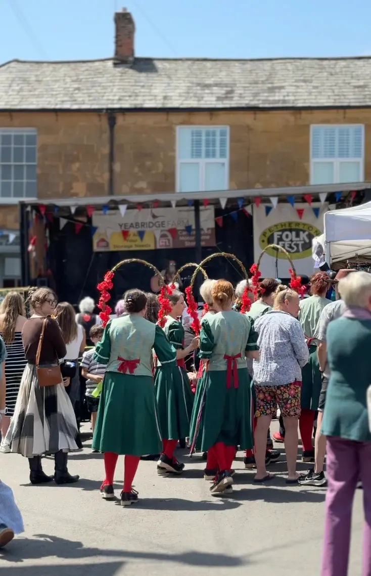 South Petherton folk festival village somerset