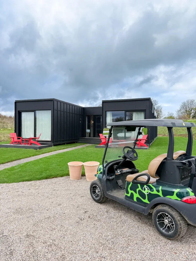 Mad Swans Somerset golfing
