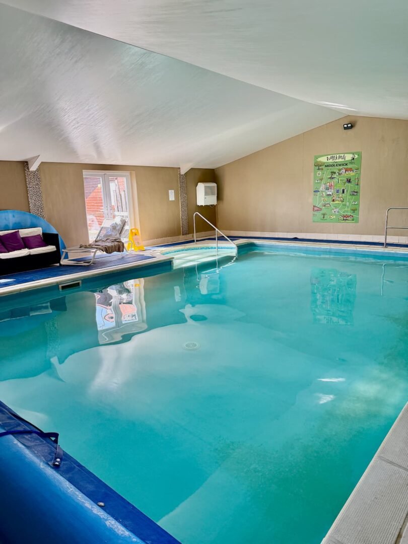 The Middlewick Spa swimming pool Glastonbury Somerset