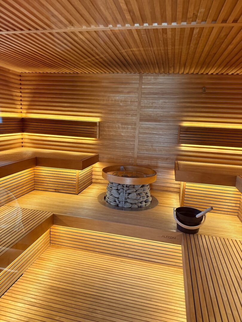 At Winterbourne sauna Charlton Mackrell Somerton Somerset